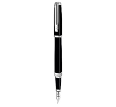 Waterman エクセプション￼•スリムブラックラッカーGT FP F エクセプション・スリム ブラックラッカーGT 万年筆 F [18金